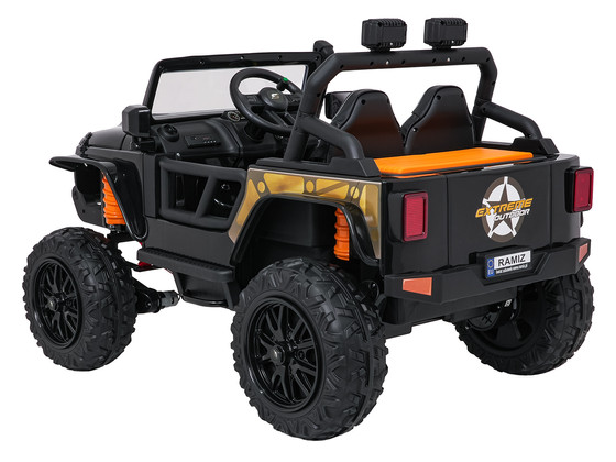 Pojazd Jeep Monster Czarny