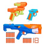 NERF N Series Gear up Pack, pistolety i wyrzutnie
