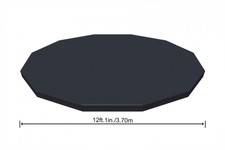 Pokrywa 370cm na Basen stelażowy i panelowy 360-366cm/12FT BESTWAY