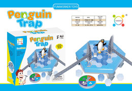 Gra Zręcznościowa Pingwiny na Lodzie