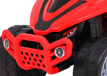 Quad Little Monster na akumulator dla najmłodszych Czerwony Napęd 25W