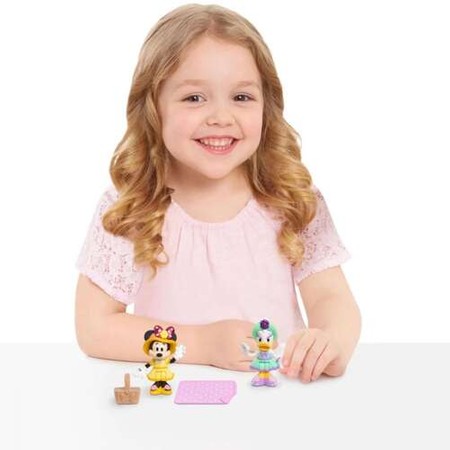 Myszka Minnie Kaczka Daisy Zestaw 1 + Akcesoria (w kapeluszu)