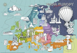 Mapa XXL - ZABYTKI EUROPY