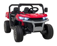 Auto Pick-Up Speed 900 dla dzieci Czerwony + Napęd 4x4 + Ruchomy kiper + Bagażnik + Pilot + Łopatka + Audio LED