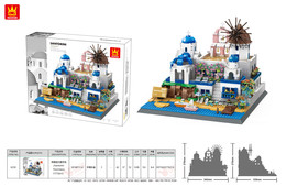 Zestaw Klocków Santorini 1372el.