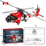 Zestaw Klocków Helikopter HH-60J 1137el.