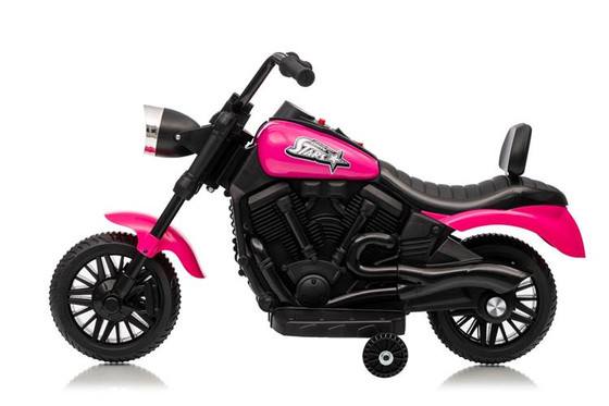 Pojazd Motor STAR Różowy
