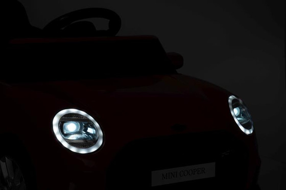 Pojazd Mini Cooper Czerwony