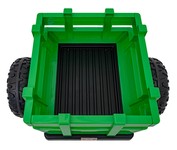 Traktor BLAST Z Przyczepką Zielony