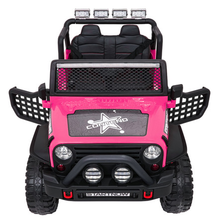 Pojazd Jeep BEAST 4x4 Różowy