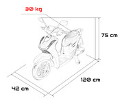 Pojazd Motor Skuter HONDA SH125I Biały