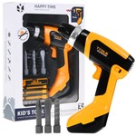 Elektryczna Wkrętarka dla dzieci 3+ Odgłosy + Obrotowe wiertło + 3 wymienne końcówki