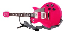 Zestaw Gitara + Mikrofon Róż