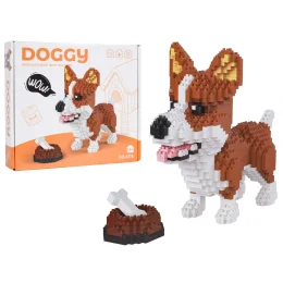 Zestaw Klocków 1200el. Welsh Corgi