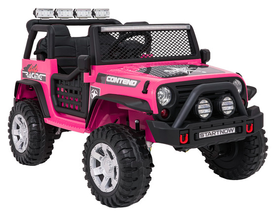 Pojazd Jeep BEAST 4x4 Różowy