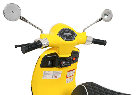 Pojazd Skuter Vespa ROMA Żółty