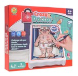 Gra zręcznościowa Szalony Lekarz dla dzieci 4+ Plansza z pacjentem + 12 Narządów + Pęseta