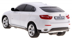 BMW X6 białe RASTAR model 1:24 Zdalnie sterowane Auto SUV + pilot