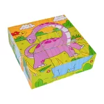 Klocki Drewniane Dla Najmłodszych Edycja Dinozaury