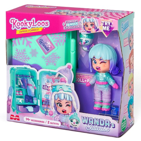 KOOKYLOOS Wanda Walizka lalka, figurka
