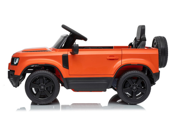 Pojazd Land Rover Defender Pomarańczowy