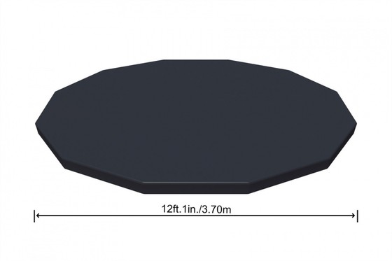 Pokrywa 370cm na Basen stelażowy i panelowy 360-366cm/12FT BESTWAY