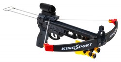 Kusza dla dzieci 6+ Zestaw sportowy 7 el. + Tarcza + 5 bełtów + Celownik