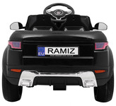 Autko Rapid Racer elektryczne dla dzieci Czarny + Pilot + Wolny Start + EVA + MP3 LED