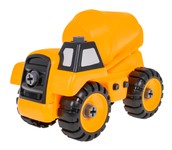 Betoniarka do Skręcania dla dzieci 3+ Pojazd budowlany + Śrubokręt + 3 Wymienne Bity