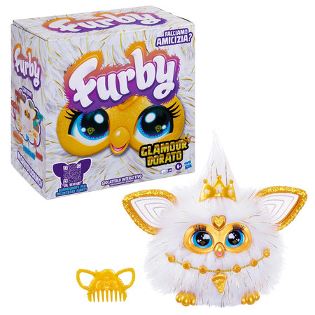 FURBY Gold Glam, zabawka interaktywna