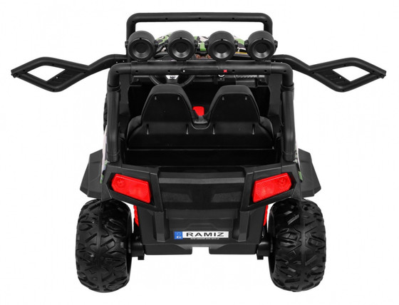 Grand Buggy Strong Lift dla dzieci Moro + Napęd 4x4 + Pilot + Bagażnik + Radio MP3 + LED