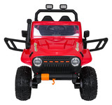 Pojazd Jeep Monster Czerwony