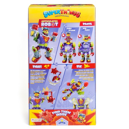 SUPERTHINGS Superbot Fury Storm, figurka