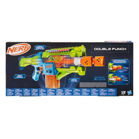NERF Elite 2.0 Double Punch, pistolety i wyrzutnie