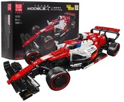 Zestaw Klocków Bolid, formuła 1 - 1185el. Czerwony
