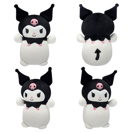 SQUISHMALLOWS HugMess Sanrio, pluszak, 25 cm,KUROMI 