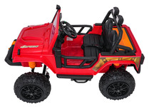 Pojazd Jeep Monster Czerwony
