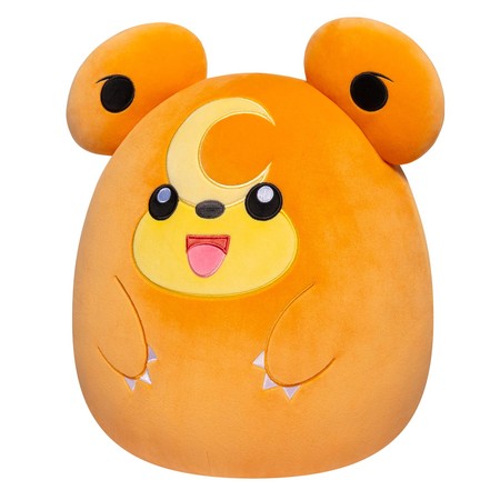 POKEMON Squishmallow Teddiursa Seria 4, pluszak, 25 cm