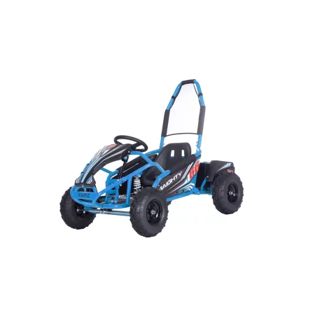 Pojazd Gokart Elektryczny MIGHTY Niebieski