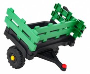 Traktor Titanium Z Przyczepą Zielony