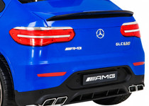 Mercedes Benz GLC63S dla dzieci Niebieski + Pilot + Napęd 4x4 + MP3 LED + EVA + Wolny Start