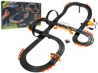 Tor Wyścigowy TRACK MASTER z Podświetleniem + Akcesoria