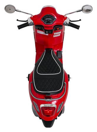 Pojazd Skuter Vespa ROMA Czerwony