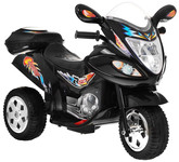 Motorek Trójkołowy BJX-088 elektryczny dla najmłodszych Czarny + Dźwięki + Światła