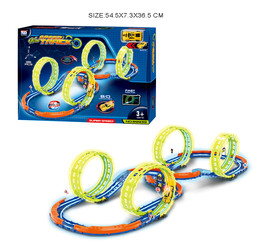 Tor Wyścigowy Świecący w Ciemności 86el.