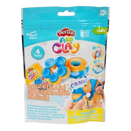 PLAY-DOH Air Clay Cupcake Donut Macaroon, zabawka kreatywna (ZIELONA)