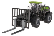 Metalowy Wózek Widłowy Czarno - Zielony