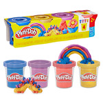 PLAY-DOH 4Pak Metalicznych Kolorów, zabawka kreatywna