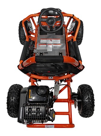 Pojazd Gokart Spalinowy MUD MONSTER Pomarańczowy