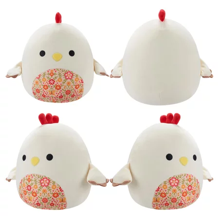 SQUISHMALLOWS Wersja A Seria 19, pluszak, 30 cm - Kurczak